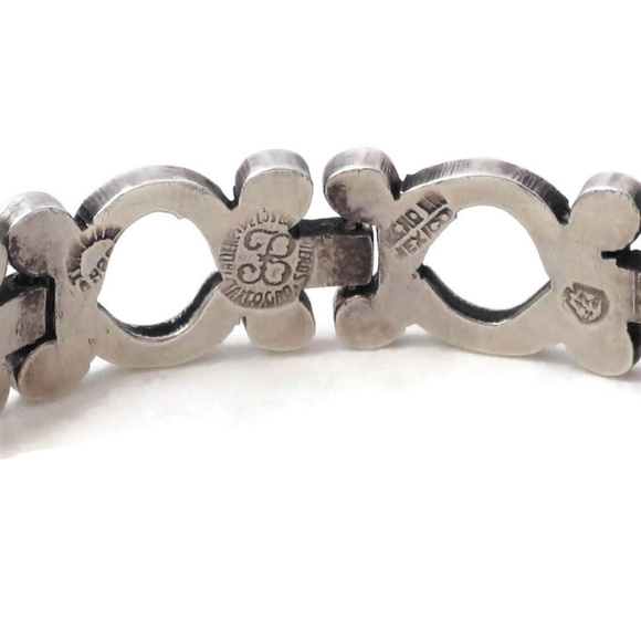 Vintage TAXCO Los Ballesteros  Sterling Bracelet - Picture 3 of 8